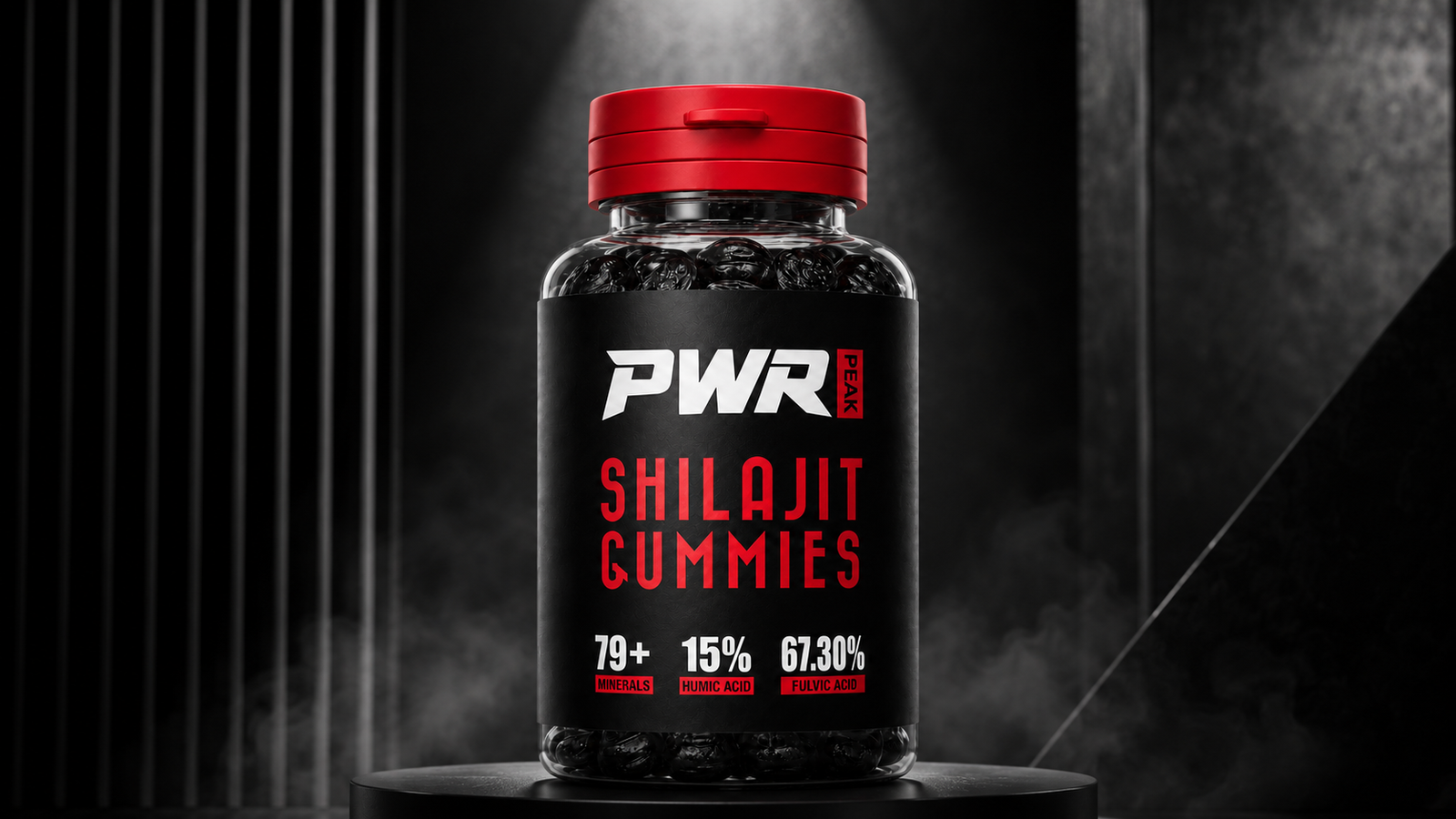 Pwr Peak Pure Himalayan Shilajit Gummies